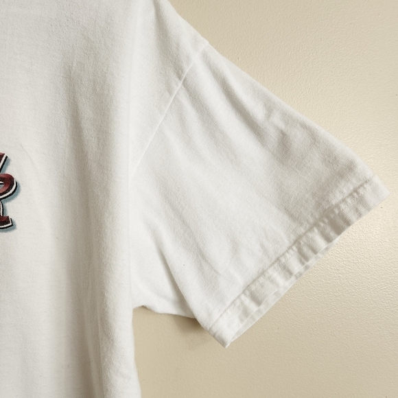 Vintage Hard Rock Cafe Indianapolis White Cotton Tee Shirt Size L - Picture 4 of 14